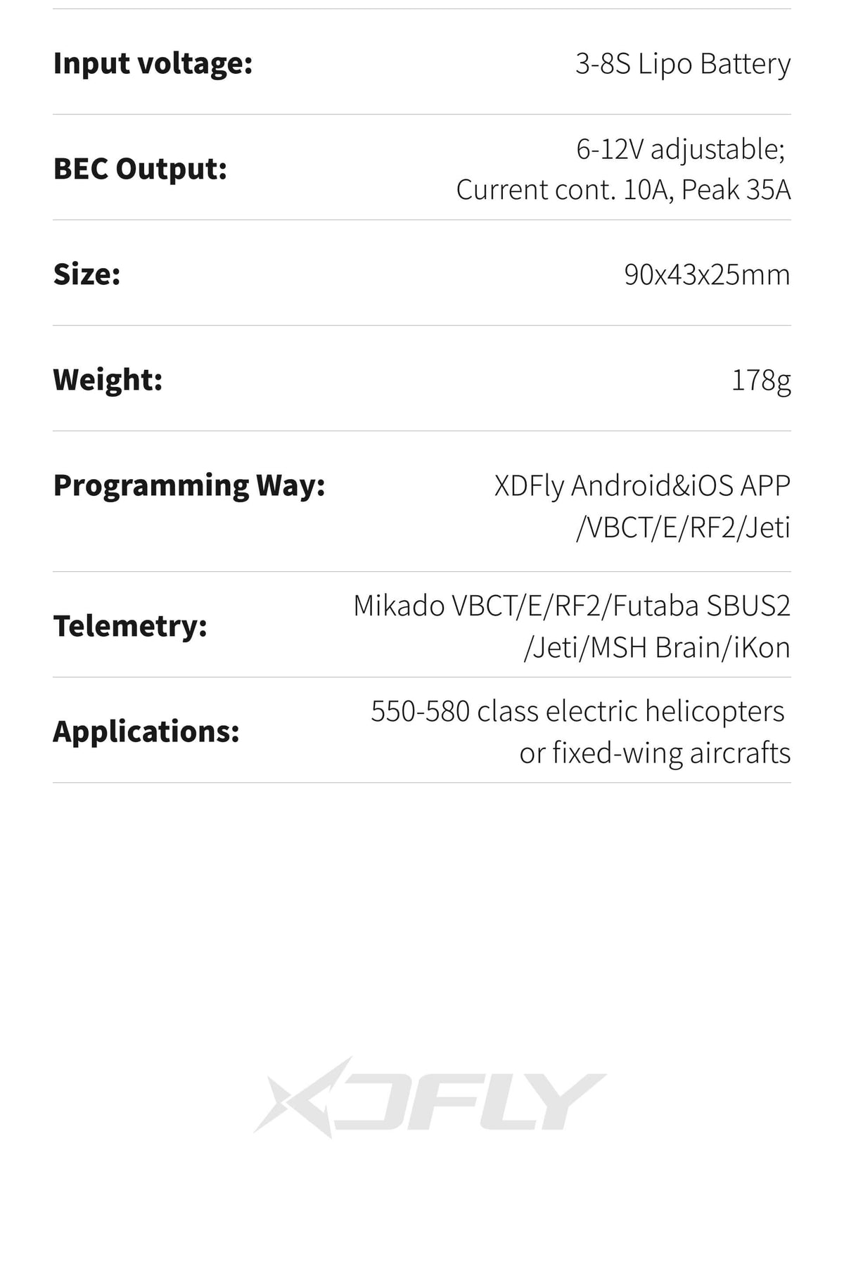 XDFly 155 Amp