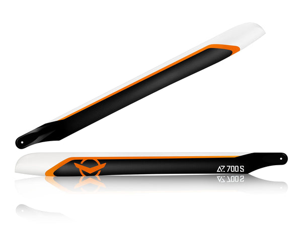 AZ700S Azure 700mm Blades Orange