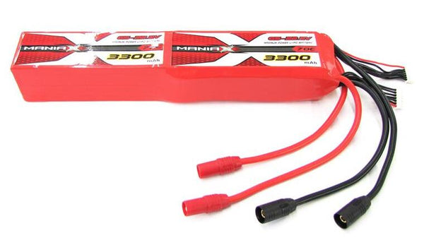 ManiaX 44.4V 3300mAh 70C Lipo Battery Pack