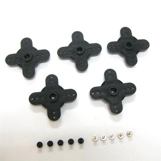 MKS plastic cross servo horn Length:45mm for HV97xx, BLS9X0, HBL9X0, HBL66X, DS660A+, DS670, DS760, DS96xx/A+, DS8910/A+, HV3X0, HV7X7